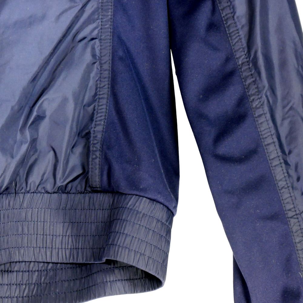 Ralph Lauren Golf Windbreaker Womens Small Blue Gold Zippers Full Zip Jacket - Picture 9 of 11
